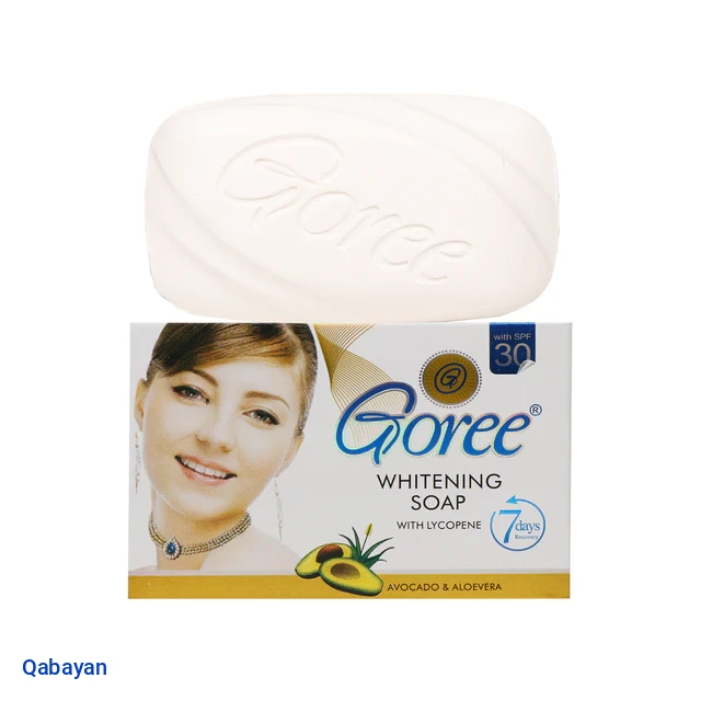 Goree Whitening Aloe Vera & Avocado Soap with SPF 30